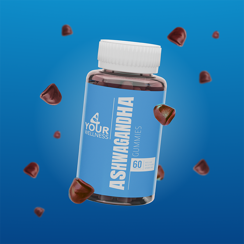 Ashwagandha supplement bottle