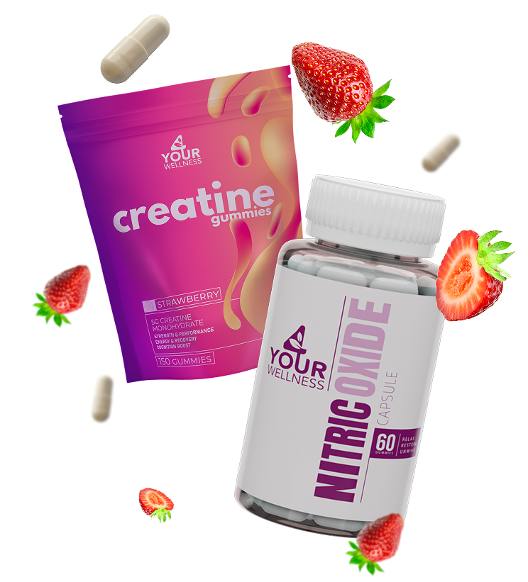 4YWN wellness supplement bottles displayed upclose