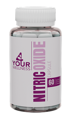 Nitric Oxide Capsules bottle angled view